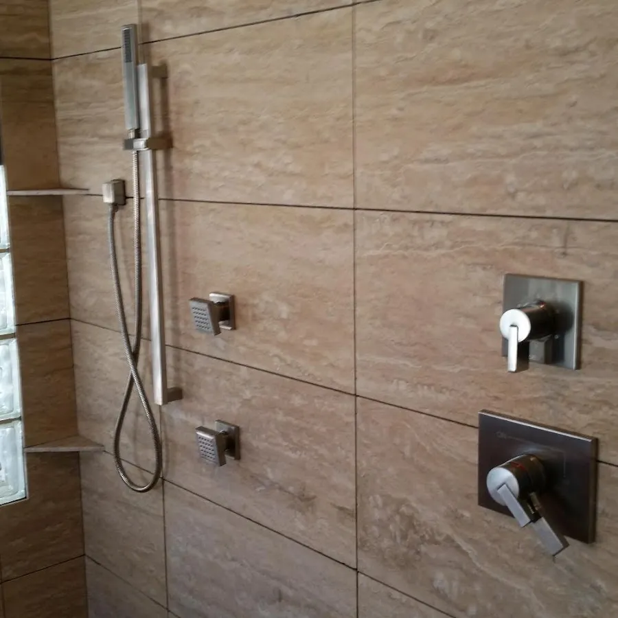 Shower fixture installation for Water Heater Replacement in Peoria